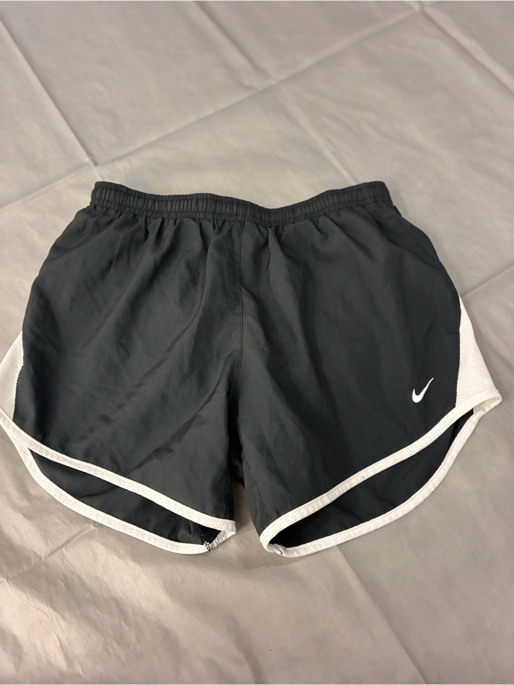 Nike Black and White Running Shorts